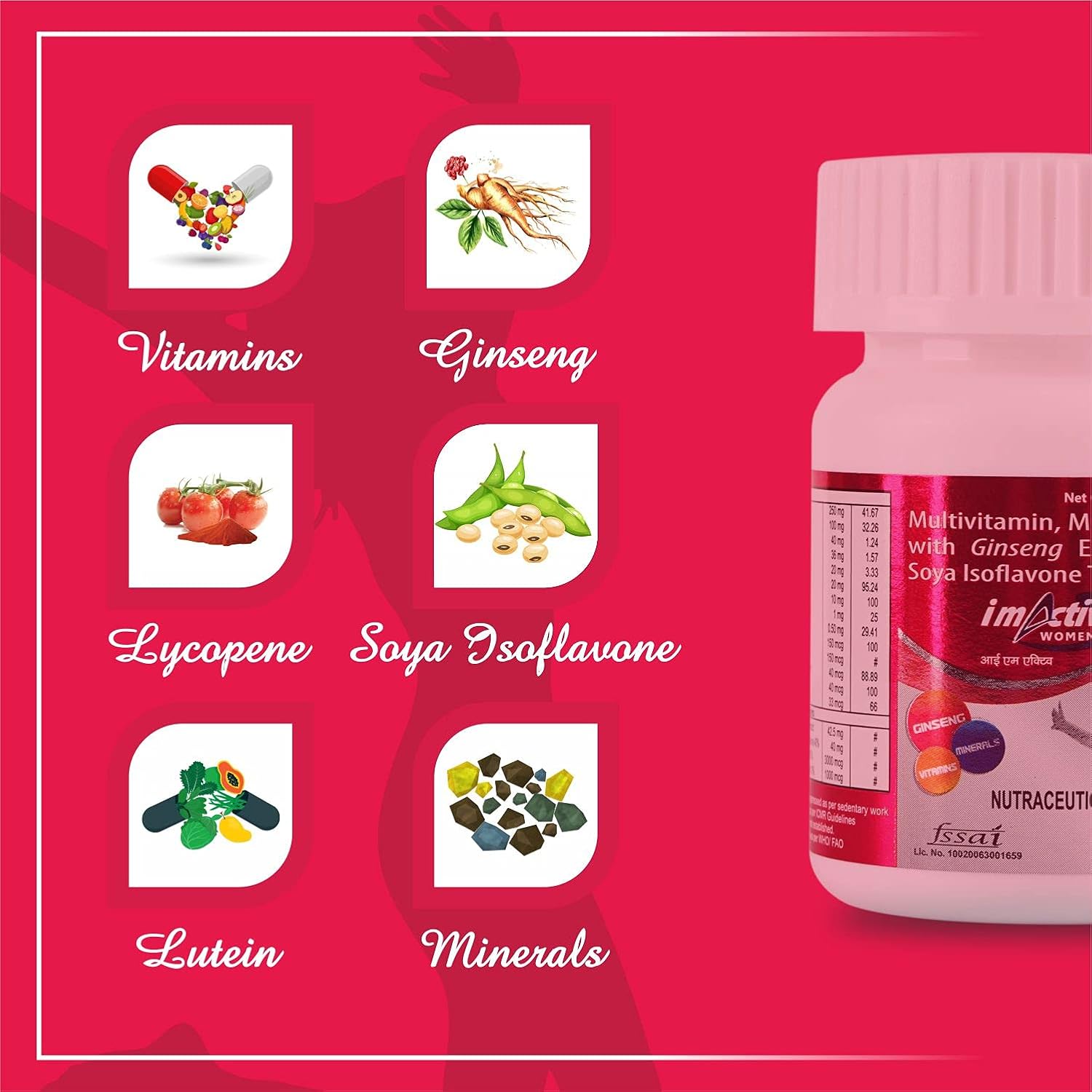 Leeford IM Activ Multivitamin For Women 30 Tablets