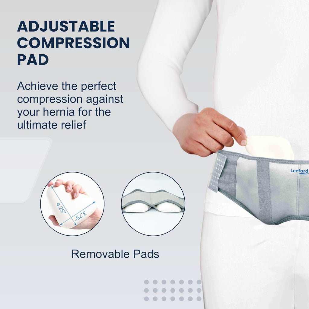 Leeford Hernia Belt for Inguinal Hernia Support