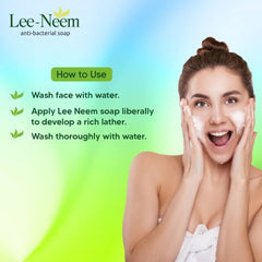 Leeford Lee Neem Anti Bacterial Neem And Aloevera Soap