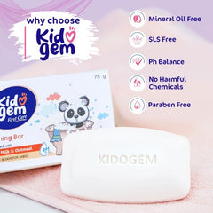 Leeford Kidogem Baby Bathing Bar Soap 75g