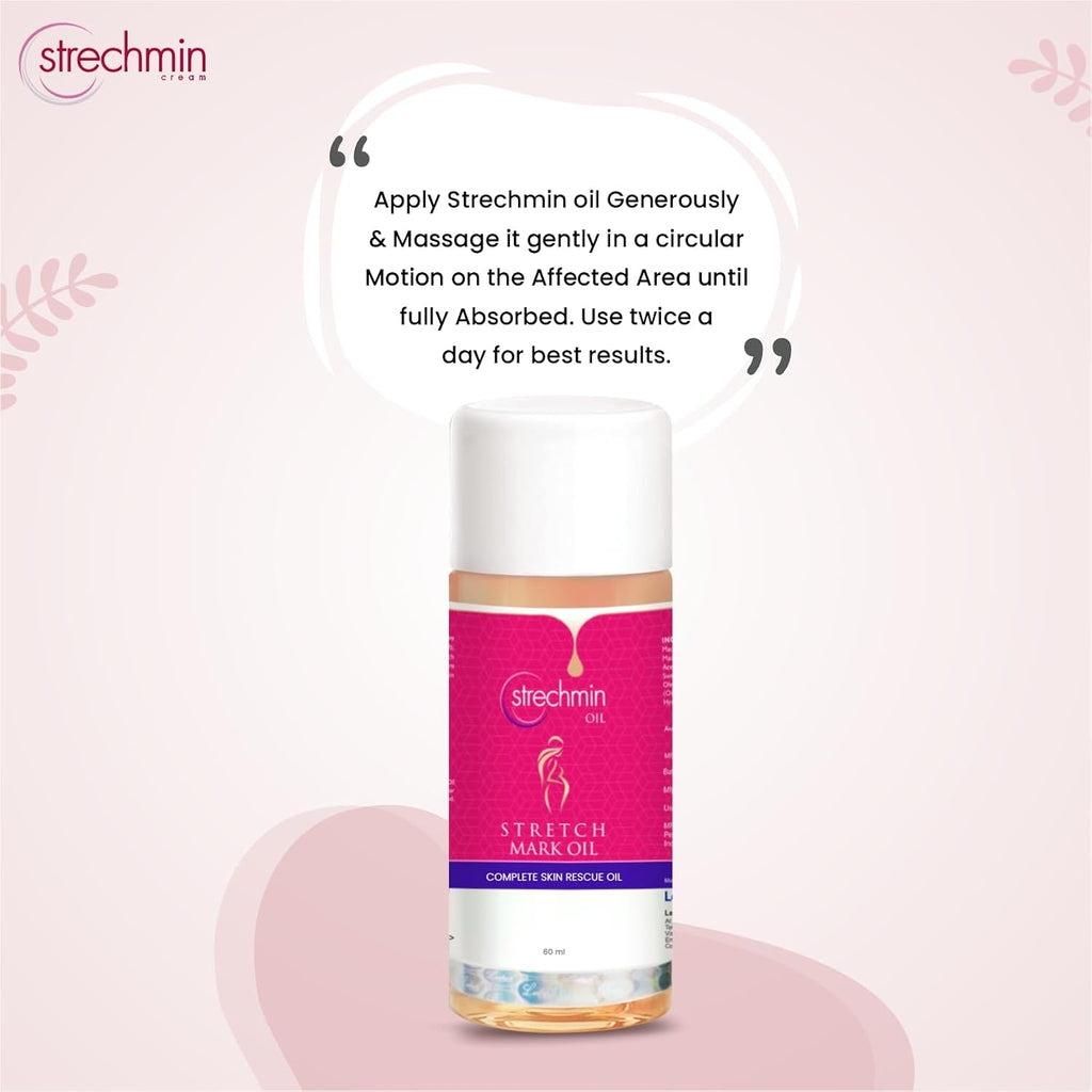 Leeford Strechmin Stretch Marks Removal Oil 60ml
