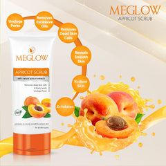 Leeford Meglow Apricot Scrub 70g