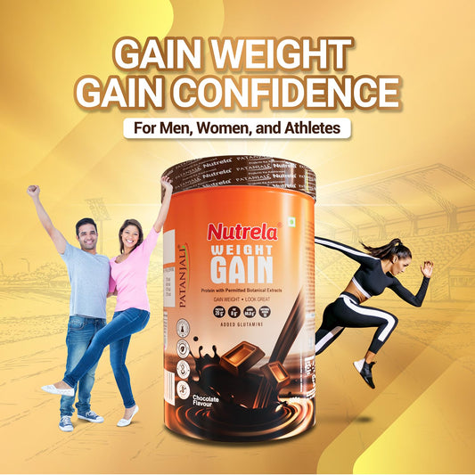 Patanjali Nutrela Weight Gain Chocolate Flavor Powder