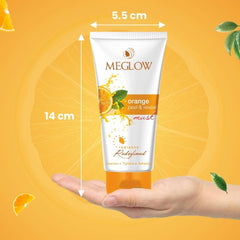 Leeford Meglow Orange Peel And Reveal Mask 70g