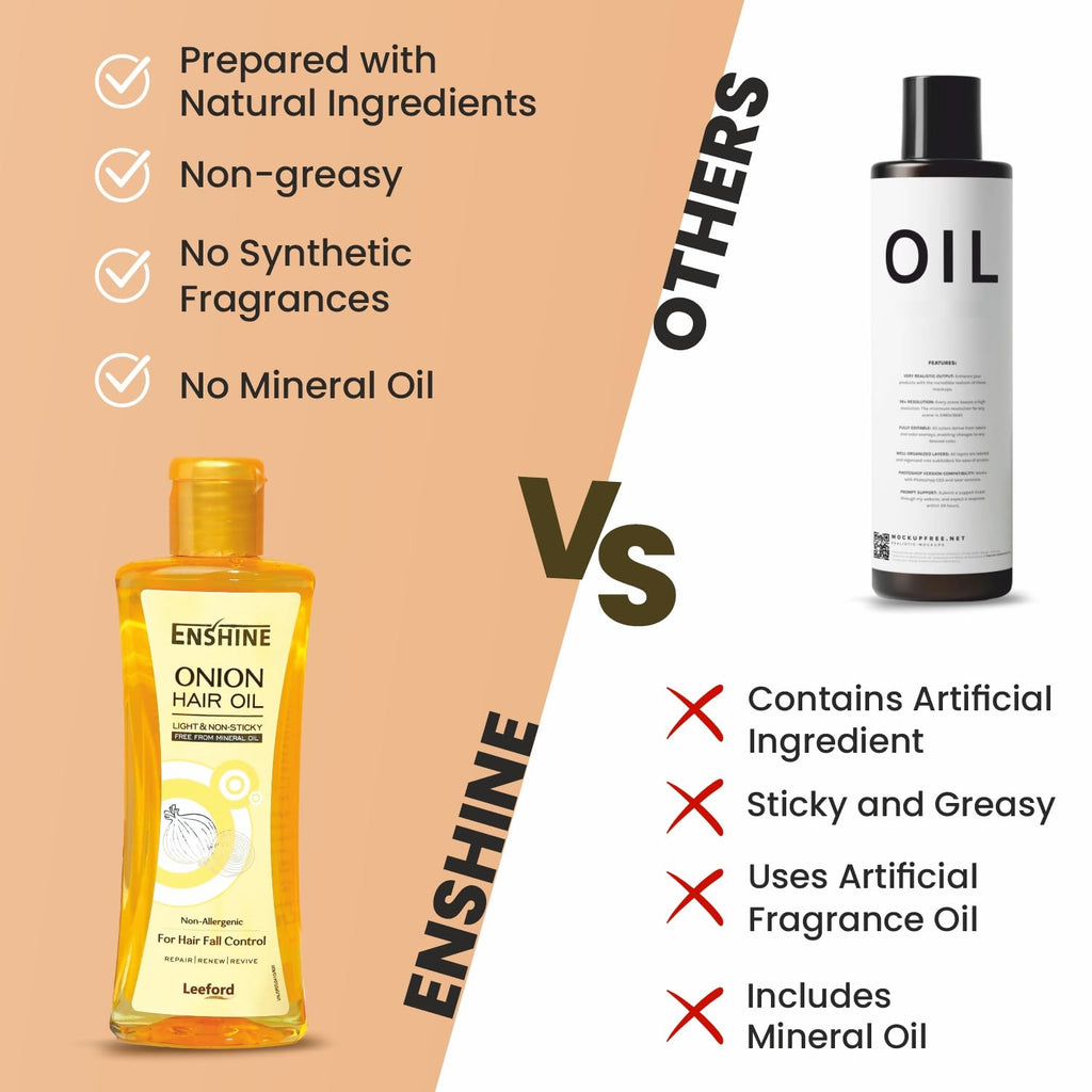 Leeford Enshine Onion Hair Oil 100ml