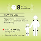 2 X Leeford Mosq Away Anti Mosquito Repellent Roll On 10ml