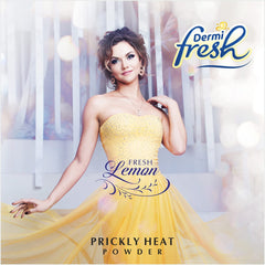 Leeford Dermi Fresh Prickly Heat Powder Jasmine,Sandal,Extra Cool,Lavender,Rose and Lemon Fragrance