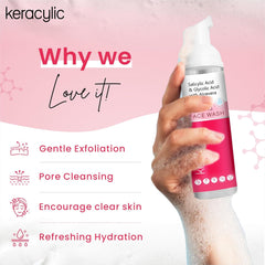 Leeford Keracylic Foaming Face wash 60ml