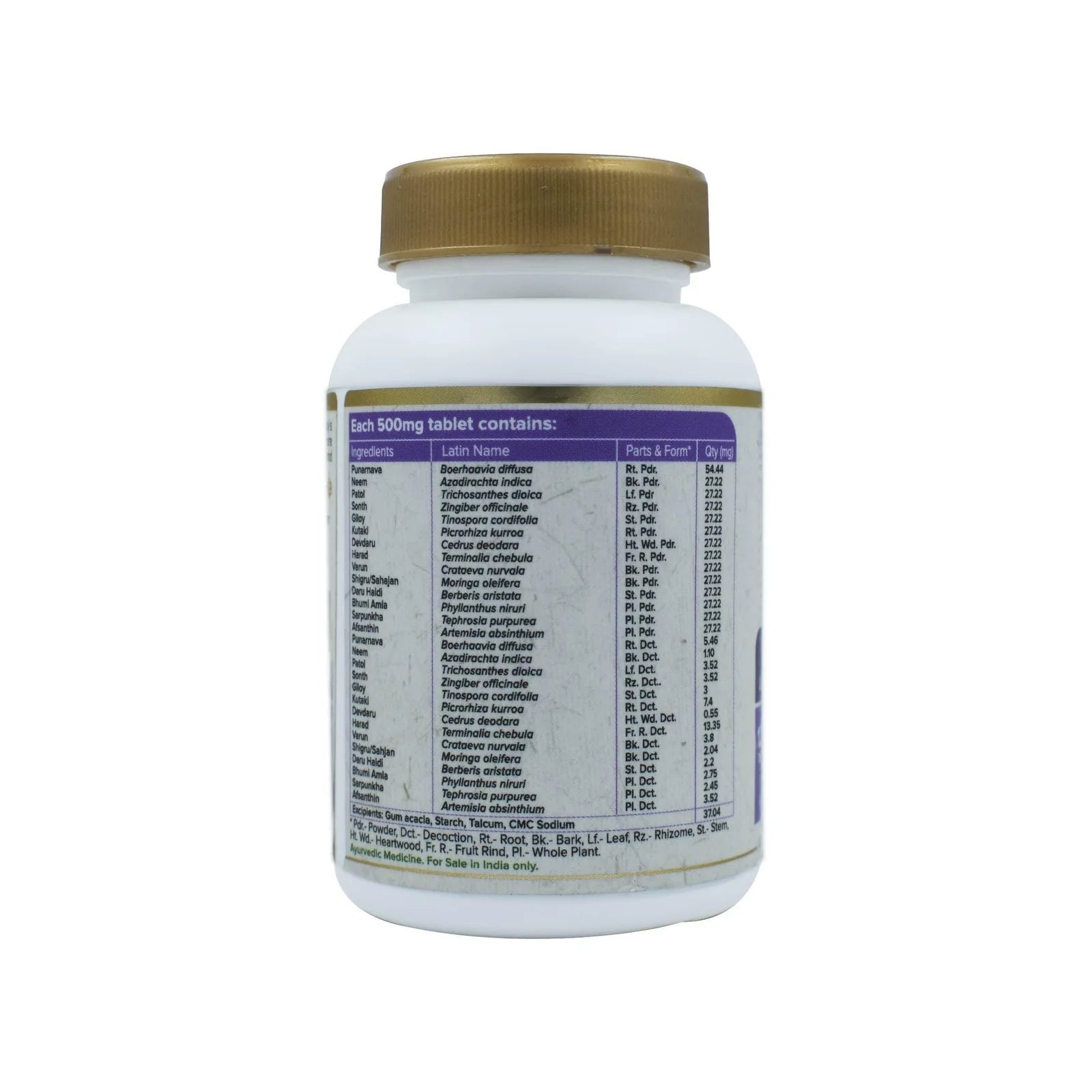 Maharishi Ayurveda Glucomap Potent Formulation 60 Tablets
