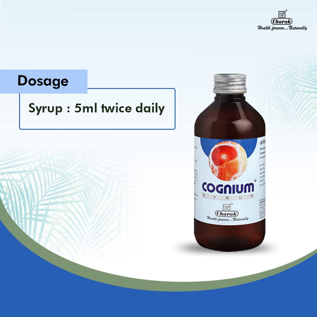 Charak Ayurvedic Cognium Tablets & Syrup