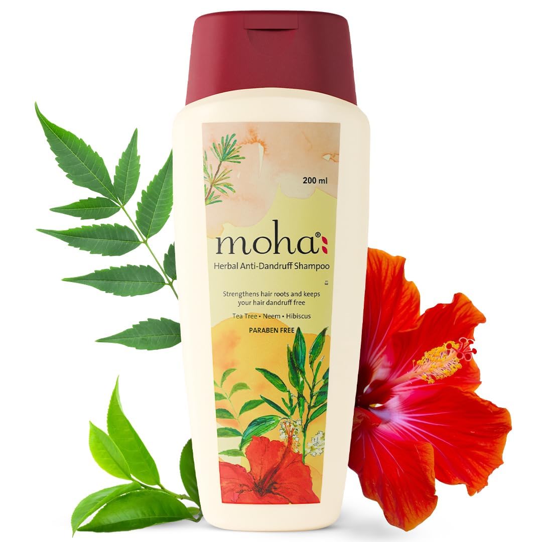 Moha Cosmetics Herbal Anti Dandruff Hair Shampoo