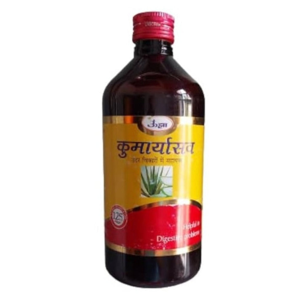 Unjha Ayurvedic Kumaryasav Leberunterstützungsflüssigkeit 450ml