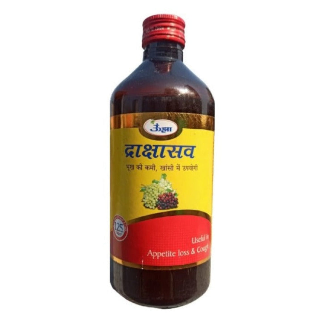 Unjha Ayurvedische Drakshasava-Flüssigkeit 450ml