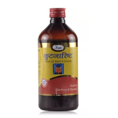 Unjha Ayurvedische Kutjarishta-Flüssigkeit 450ml