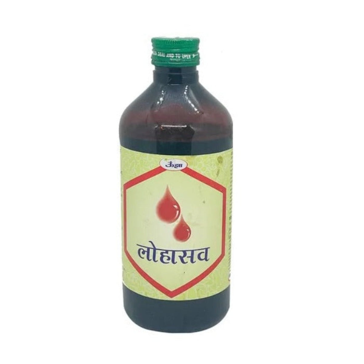 Unjha Ayurvedische Lohasava-Flüssigkeit 450ml