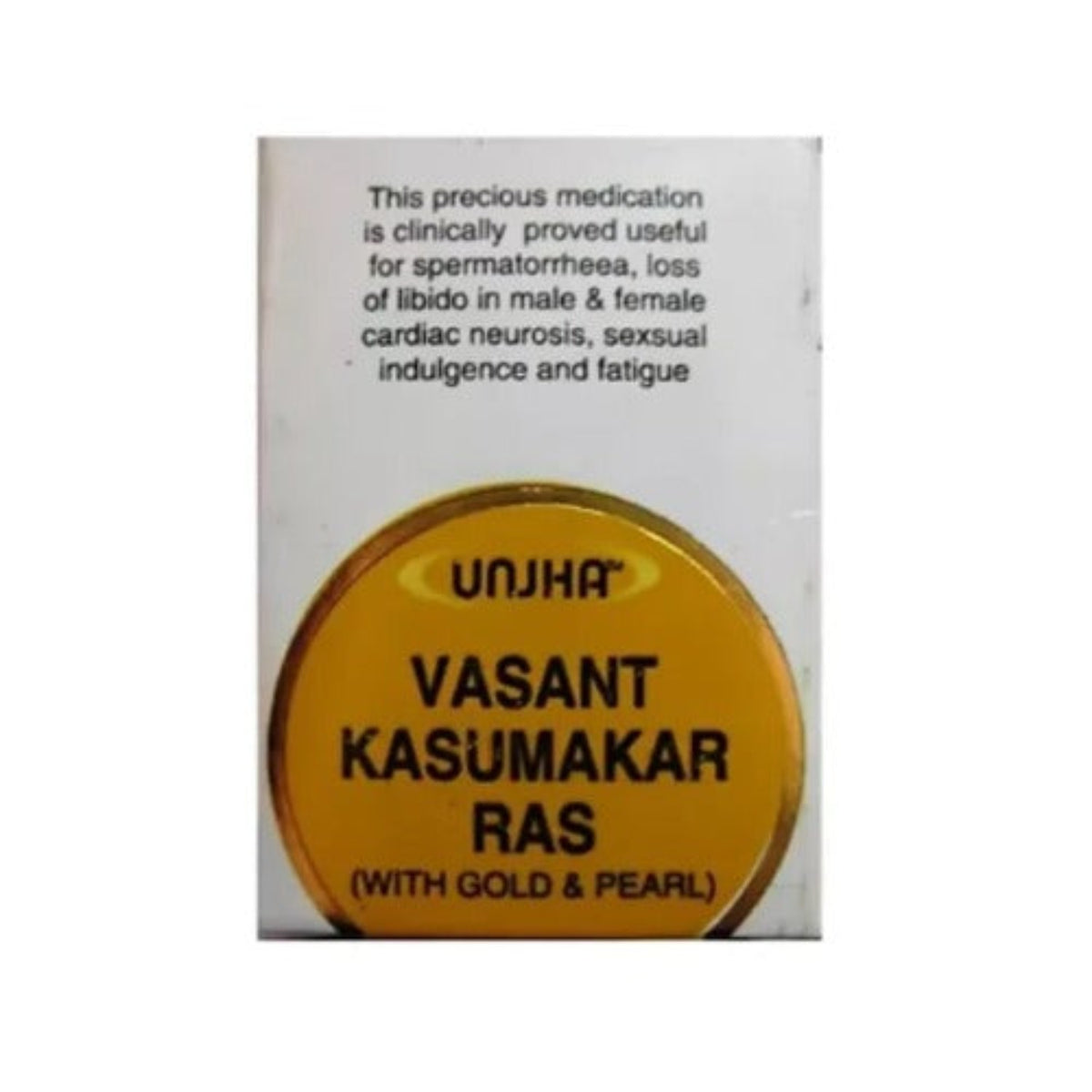 Unjha Ayurvedic Vasant Kusmakar Ras (S.M.Y.) Diabetes Tablet