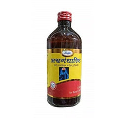 Unjha Ayurvedische Ashwagandharishta-Flüssigkeit 450ml