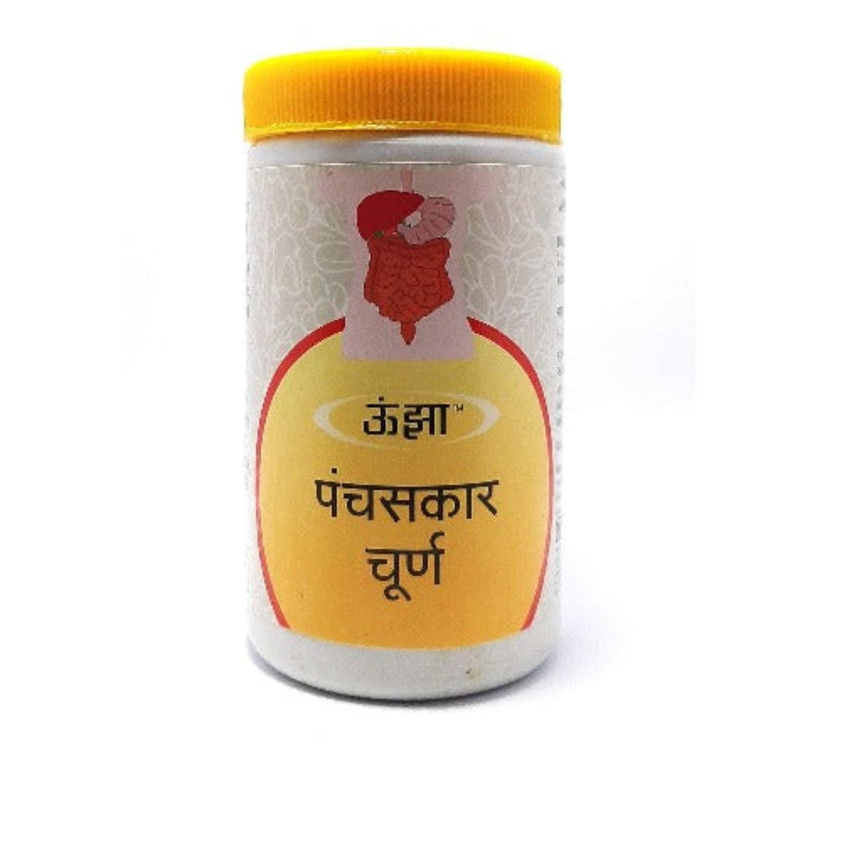 Unjha Ayurvedisches Panchsakar Churna Pulver zur Verstopfungskontrolle, 100 g