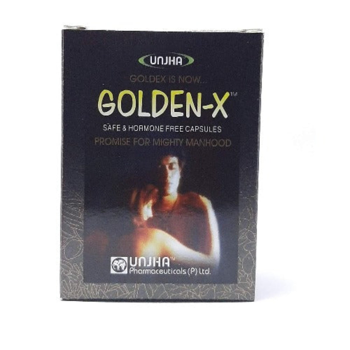 Unjha Ayurvedic Golden-X Safe Hormone Free Promise For Mighty Manhood Capsules