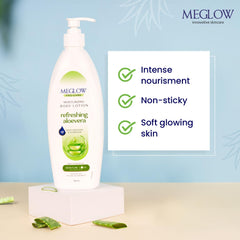 Leeford Meglow Pro Care Refreshing Aloevera Moisturizing Body Lotion