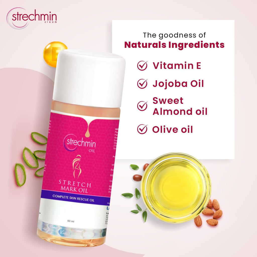 Leeford Strechmin Stretch Marks Removal Oil 60ml