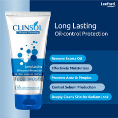 Leeford Clinsol Oil Control Face Wash