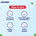 Leeford Enshine Cool Mint Antibakterielles flüssiges Mundwasser