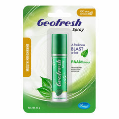 Geofresh Cool Mint,Elaichi and Pan Flavor Mouth Freshener Spray