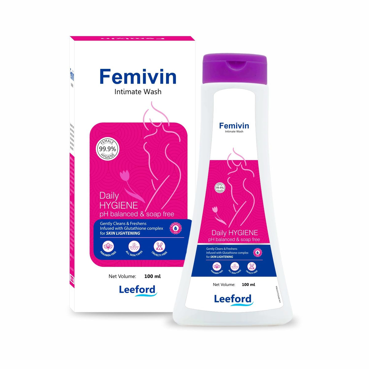 Leeford Femivin Daily Hygiene Intimate Wash for Women