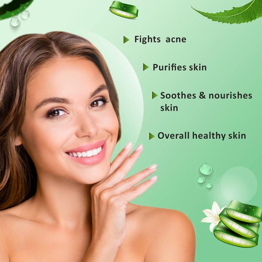Leeford Alite Active Neem und Aloe Vera Gesichtswaschmittel
