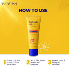 Leeford Sunshade Ultra Block Sunscreen Lotion SPF 50 PA+++ & 30PA+++ Pack 50ml