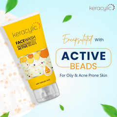 Leeford Keracylic with encapsulated Active Beads Facewash 70g