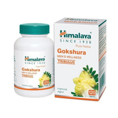 Himalaya Pure Herbs Травяные аюрведические таблетки Gokshura Tribulus для мужчин, повышающие бодрость