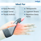 Leeford Thumb Spica Splint Support Universal Color Reandom