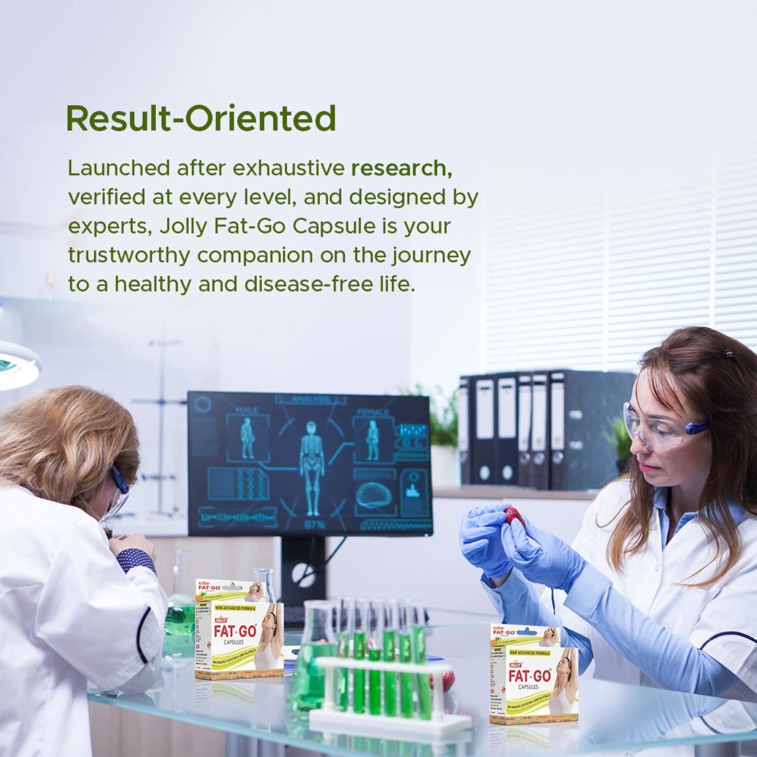 Jolly Ayurvedic Fat Go 60 Capsule