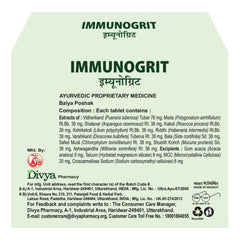 Patanjali Divya Immunogrit 60 Tablets