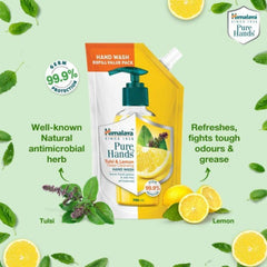 Himalaya Herbal Ayurvedische Körperpflege Pure Hands Tulsi &amp; Zitrone Tiefenreinigung hinterlässt Hände Fett- und geruchsfreie Handwäsche