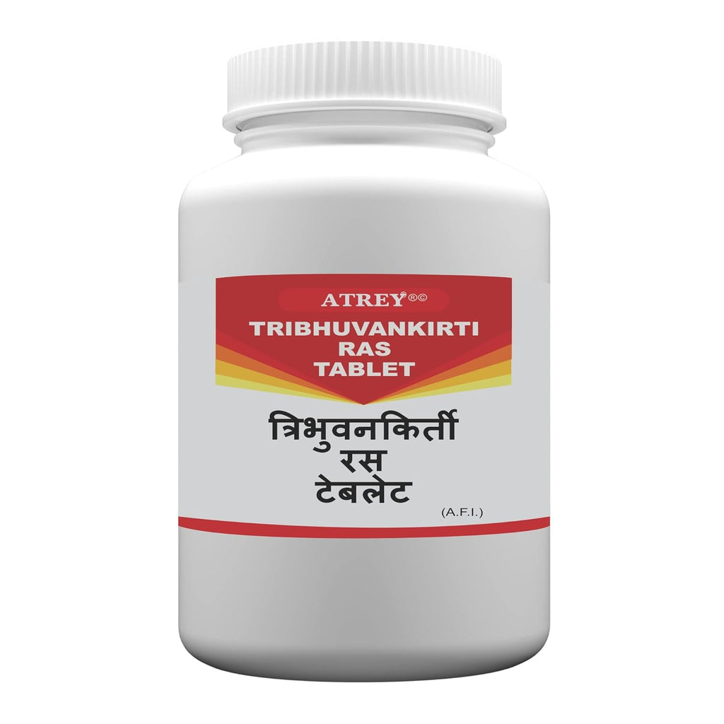 Atrey Ayurvedic Tribhuvankirti Ras Tablets