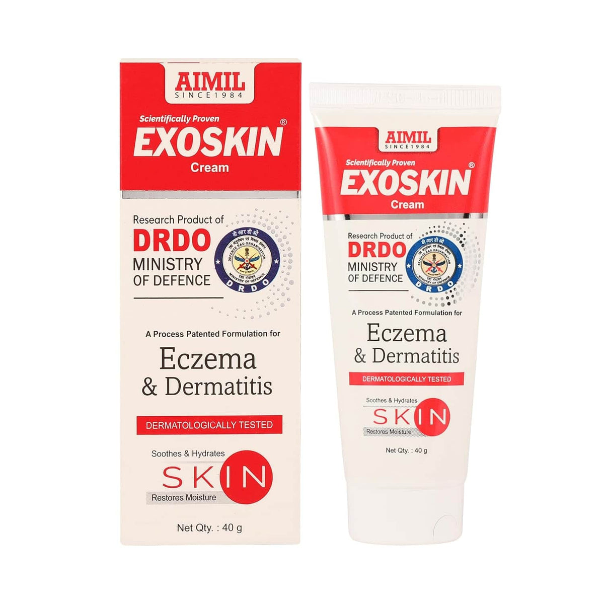 Aimil Exoskin Ayurvedic Eczema & Dermatitis Cream – 40g