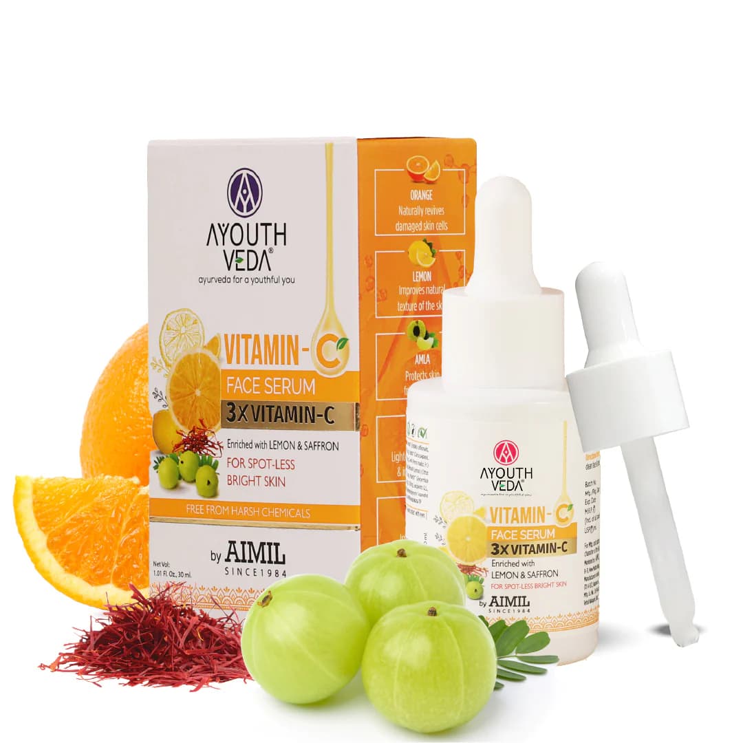 Aimil Ayouthveda Vitamin C Face Serum – 30ml