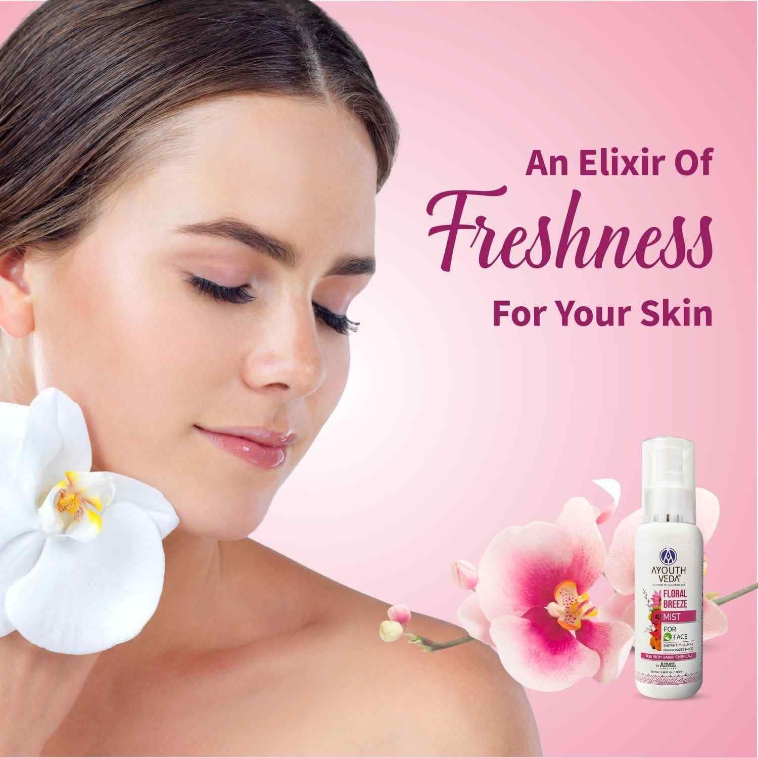 Aimil Ayouthveda Ocean Dew & Floral Breeze Face Mist Ayurvedic – 100ml