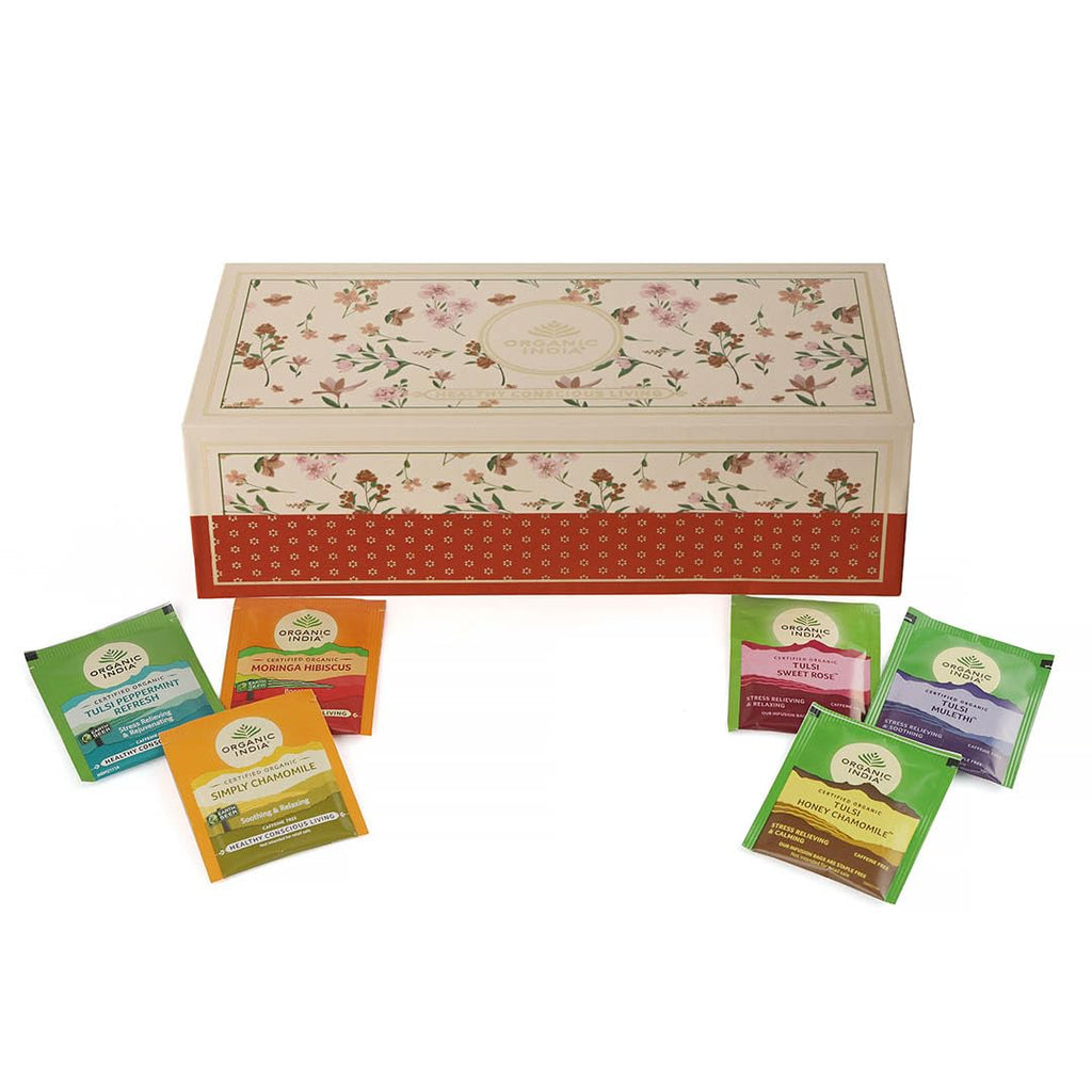 Organic India Caffeine Free Tea Gift Box