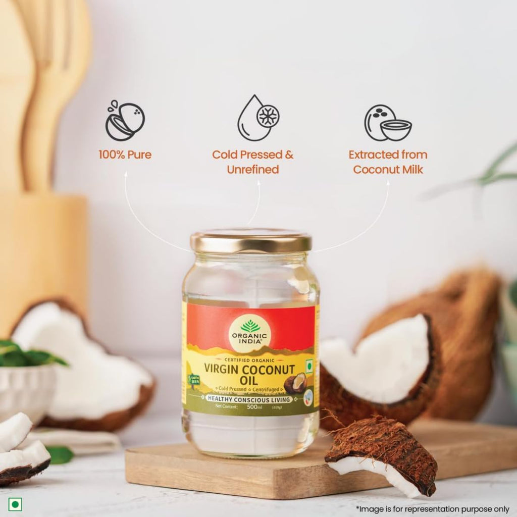 Organic India Coconut Oil Virgin 500ml
