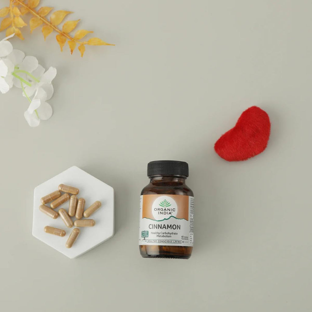 Organic India Ayurvedic Cinnamon Capsules