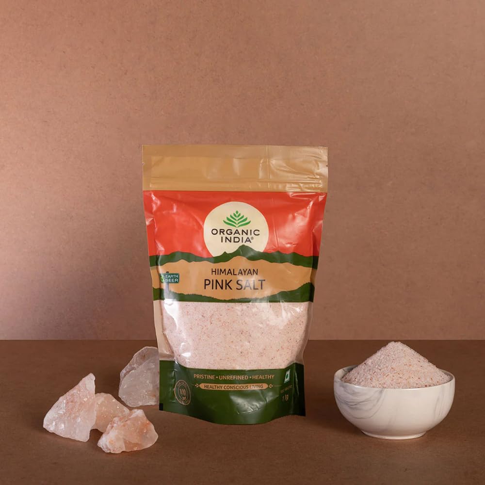Organic Indiua Pink Rock Salt 1kg