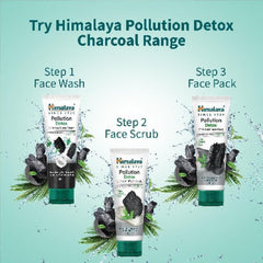 Himalaya Herbal Ayurvedic Personal Care Pollution Detox Charcoal entgiftet und reinigt die Haut, Gesichtswaschmittel
