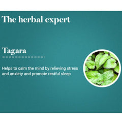 Himalaya Pure Herbs Sleep Wellness Herbal Ayurvedic Tagara fördert erholsamen Schlaf, 60 Tabletten