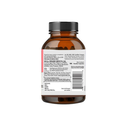 Organic India Ashwagandha for Increased Virility & Reduced Stress Capsules