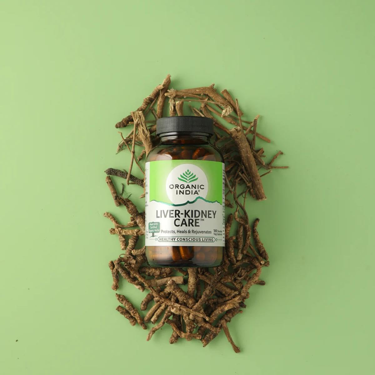 Organic India Ayurvedic Liver Kidney Care Veg LKC 60,120 & 180 Capsules