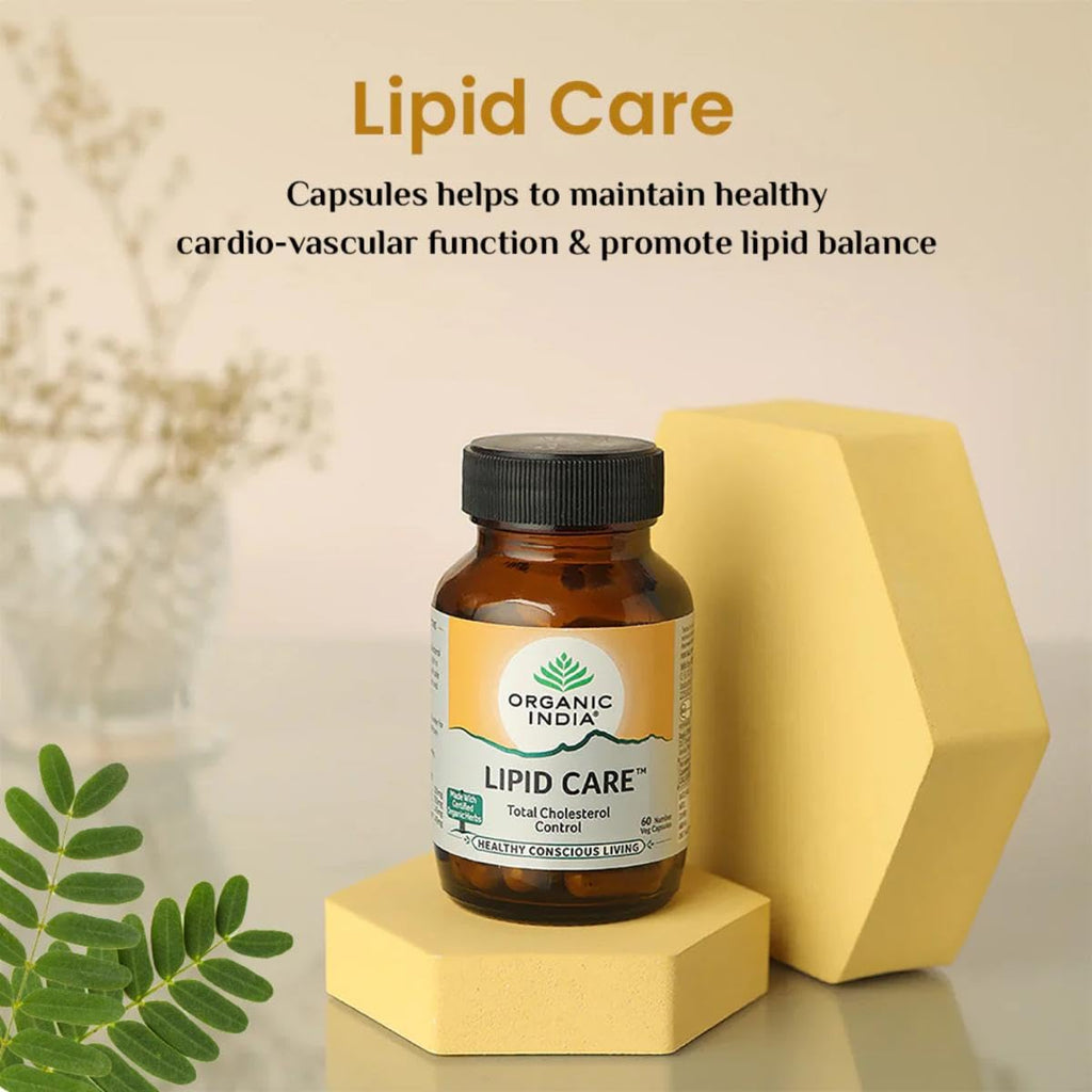 Organic India Ayurvedic Lipid Care Capsules